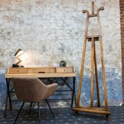 Signature Paravents Chevalet D'atelier En Bois De Chêne Véritable -Meubles d'appoint Soldes chevalet d atelier en bois de chene veritable 1