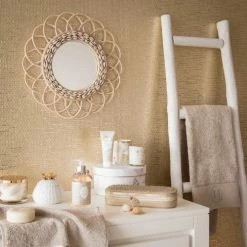 Maisons Du Monde Valets De Nuits Et Portants Echelle Décorative En Chêne Blanc -Meubles d'appoint Soldes echelle decorative en chene blanc 1000 14 29 139839 2