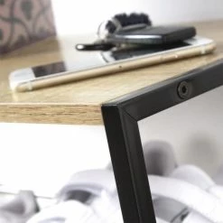 Casâme Meubles D'entrée Et à Chaussures Étagère à Chaussures 3 Niveaux - Noir -Meubles d'appoint Soldes etagere a chaussures 3 niveaux noir 2