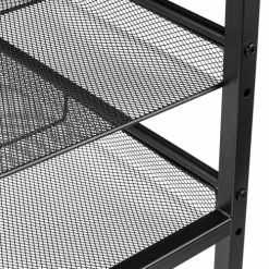 Tectake Meubles D'entrée Et à Chaussures Étagère à Chaussures DERRY 75,5x30,5x45,5cm Effet Bois Clair -Meubles d'appoint Soldes etagere a chaussures derry 75 5x30 5x45 5cm effet bois clair 4