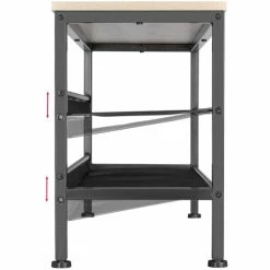 Tectake Meubles D'entrée Et à Chaussures Étagère à Chaussures DERRY 75,5x30,5x45,5cm Effet Bois Clair -Meubles d'appoint Soldes etagere a chaussures derry 75 5x30 5x45 5cm effet bois clair 5