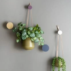 Nouveaux produits -Meubles d'appoint Soldes lot de 4 pateres ronds multicouleur 1