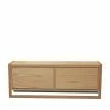 Woodman Meubles D'entrée Et à Chaussures Meuble à Chaussures 2 Compartiments En Bois L120cm Bois Clair -Meubles d'appoint Soldes meuble a chaussures 2 compartiments en bois l120cm bois clair