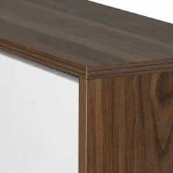 Urban Meuble Meubles D'entrée Et à Chaussures Meuble à Chaussures 3 Tiroirs Style Scandinave Noyer/blanc 11 Urban Meuble Meubles D'entrée Et à Chaussures Meuble à Chaussures 3 Tiroirs Style Scandinave Noyer/blanc -Meubles d'appoint Soldes meuble a chaussures 3 tiroirs style scandinave noyer blanc 4