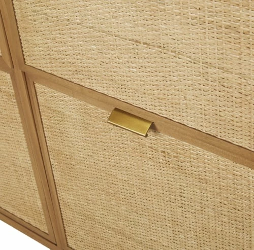 Maisons Du Monde Meubles D'entrée Et à Chaussures Meuble à Chaussures 4 Portes Cannage En Rotin 5 Maisons Du Monde Meubles D'entrée Et à Chaussures Meuble à Chaussures 4 Portes Cannage En Rotin – Image 3