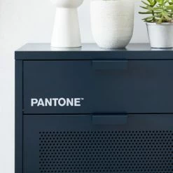 Pantone Meubles D'entrée Et à Chaussures Meuble à Chaussures Métal Bleu Nuit 3 Portes 11 Pantone Meubles D'entrée Et à Chaussures Meuble à Chaussures Métal Bleu Nuit 3 Portes -Meubles d'appoint Soldes meuble a chaussures metal bleu nuit 3 portes 3