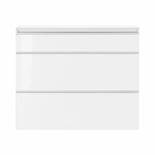 Dmora Meubles D'entrée Et à Chaussures Meuble à Chaussures Moderne Effet Bois Blanc Brillant 5 Dmora Meubles D'entrée Et à Chaussures Meuble à Chaussures Moderne Effet Bois Blanc Brillant – Image 3