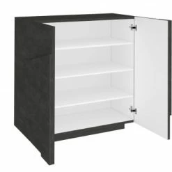 Dmora Meubles D'entrée Et à Chaussures Meuble à Chaussures Moderne Effet Bois Gris 12 Dmora Meubles D'entrée Et à Chaussures Meuble à Chaussures Moderne Effet Bois Gris -Meubles d'appoint Soldes meuble a chaussures moderne effet bois gris 4