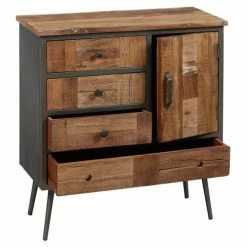 Meubles d'appoint Soldes -Meubles d'appoint Soldes meuble d entree 1 porte 4 tiroirs 4