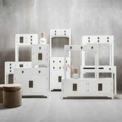 Meubles d'appoint Soldes -Meubles d'appoint Soldes meuble d entree 2 portes 1 tiroir coloris blanc 1