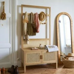 Maisons Du Monde Meubles D'entrée Et à Chaussures Meuble D'entrée 2 Portes Cannage En Rotin 13 Maisons Du Monde Meubles D'entrée Et à Chaussures Meuble D'entrée 2 Portes Cannage En Rotin -Meubles d'appoint Soldes meuble d entree 2 portes cannage en rotin 1000 11 31 219668 4
