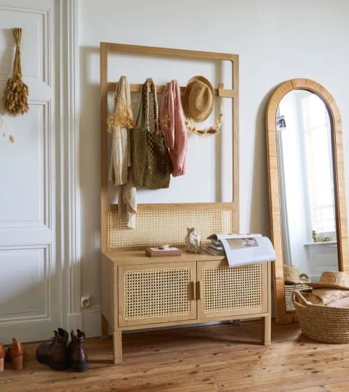 Maisons Du Monde Meubles D'entrée Et à Chaussures Meuble D'entrée 2 Portes Cannage En Rotin 8 Maisons Du Monde Meubles D'entrée Et à Chaussures Meuble D'entrée 2 Portes Cannage En Rotin – Image 6