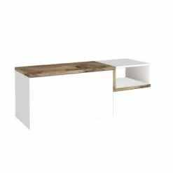 Dmora Meubles D'entrée Et à Chaussures Meuble D'entrée Effet Bois Blanc