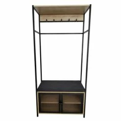 RED DECO Meubles D'entrée Et à Chaussures Meuble D'entrée Médium MDF Bois Clair H172CM