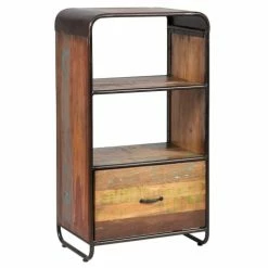 Altobuy Meubles D'entrée Et à Chaussures Meuble De Rangement 1 Tiroir Aspect Vieilli