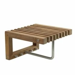 Skagerak Portemanteaux Et Patères Mini Porte-manteau En Teck -Meubles d'appoint Soldes mini porte manteau en teck 6