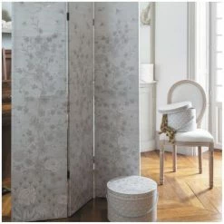 Mathilde M Paravents Paravent 3 Pans Jardin D'Ailleurs 6 Mathilde M Paravents Paravent 3 Pans Jardin D'Ailleurs -Meubles d'appoint Soldes paravent 3 pans jardin d ailleurs 1