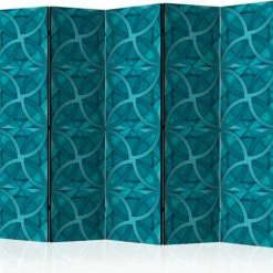 Artgeist Paravents Paravent 5 Volets Bleu