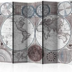 Artgeist Paravents Paravent 5 Volets Bleu