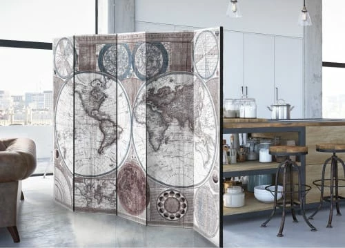 Artgeist Paravents Paravent 5 Volets Bleu 4 Artgeist Paravents Paravent 5 Volets Bleu – Image 2