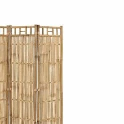 Meubles & Design Paravents Paravent Bohème En Bambou -Meubles d'appoint Soldes paravent boheme en bambou 2