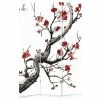 Legendarte Paravents Paravent Cloison Cherry Blossom Cm 110x150cm (3 Volets) -Meubles d'appoint Soldes paravent cloison cherry blossom cm 110x150cm 3 volets