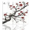 Legendarte Paravents Paravent - Cloison Cherry Blossom Cm 180x170 (5 Volets) -Meubles d'appoint Soldes paravent cloison cherry blossom cm 180x170 5 volets