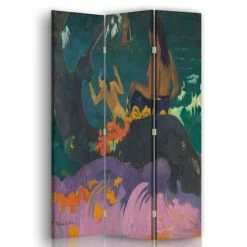 Legendarte Paravents Paravent Cloison Fatata Te Miti - Paul Gauguin 110x150cm (3 Volets)