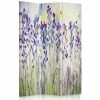 Legendarte Paravents Paravent Cloison Lavender Watercolour 110x150cm (3 Volets) 1 Legendarte Paravents Paravent Cloison Lavender Watercolour 110x150cm (3 Volets) -Meubles d'appoint Soldes paravent cloison lavender watercolour 110x150cm 3 volets