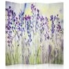 Legendarte Paravents Paravent Cloison Lavender Watercolour 145x180cm (4 Volets) 1 Legendarte Paravents Paravent Cloison Lavender Watercolour 145x180cm (4 Volets) -Meubles d'appoint Soldes paravent cloison lavender watercolour 145x180cm 4 volets
