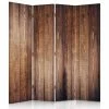 Legendarte Paravents Paravent Cloison Wood Effect 145x180cm (4 Volets) -Meubles d'appoint Soldes paravent cloison wood effect 145x180cm 4 volets