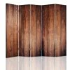 Legendarte Paravents Paravent - Cloison Wood Effect Cm 180x170 (5 Volets) -Meubles d'appoint Soldes paravent cloison wood effect cm 180x170 5 volets