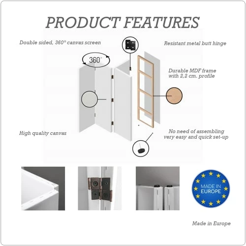 Legendarte Paravents Paravent Composition VIII - Wassily Kandinsky Cm 180x170 (5 Volets) 6 Legendarte Paravents Paravent Composition VIII - Wassily Kandinsky Cm 180x170 (5 Volets) – Image 4