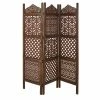 Maisons Du Monde Paravents Paravent En Bois De Manguier Ajouré Marron