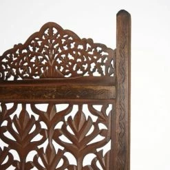 Nouveaux produits -Meubles d'appoint Soldes paravent en bois de manguier ajoure marron 1000 4 24 225237 2