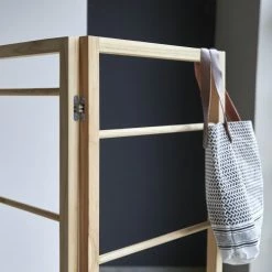 Tikamoon Paravents Paravent En Teck Massif -Meubles d'appoint Soldes paravent en teck massif 1