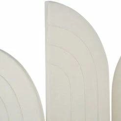 Nouveaux produits -Meubles d'appoint Soldes paravent en tissu beige 1000 11 9 215095 3