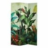 Maisons Du Monde Paravents Paravent Imprimé Tropical L 121 Cm