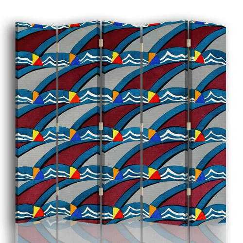 Legendarte Paravents Paravent Kunstgewerbliche Schmuckformen - C. Stoll Cm 180x170 (5x) 3 Legendarte Paravents Paravent Kunstgewerbliche Schmuckformen - C. Stoll Cm 180x170 (5x)