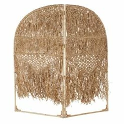 Maisons Du Monde Paravents Paravent Tressé En Rotin Et En Sisal Marron