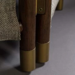 Dutchbone Paravents Paravent Vintage Marron -Meubles d'appoint Soldes paravent vintage marron 4