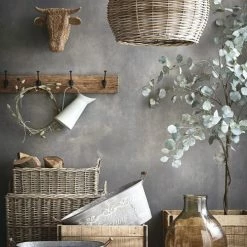 Maisons Du Monde Portemanteaux Et Patères Patère 5 Crochets En Bois Recyclé Et Métal Noir -Meubles d'appoint Soldes patere 5 crochets en bois recycle et metal noir 1000 2 7 189263 8