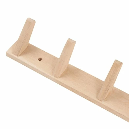 Maisons Du Monde Portemanteaux Et Patères Patère 7 Crochets En Bois De Chêne Beige 4 Maisons Du Monde Portemanteaux Et Patères Patère 7 Crochets En Bois De Chêne Beige – Image 2