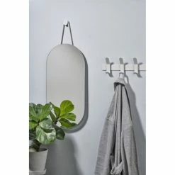 Zone Denmark Portemanteaux Et Patères Patère Acier Gris Clair 4 Crochets -Meubles d'appoint Soldes patere acier gris clair 4 crochets 2