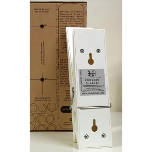 Swabdesign Portemanteaux Et Patères Patère Pince à Linge En Polycarbonate Bordeaux 7 Swabdesign Portemanteaux Et Patères Patère Pince à Linge En Polycarbonate Bordeaux – Image 5