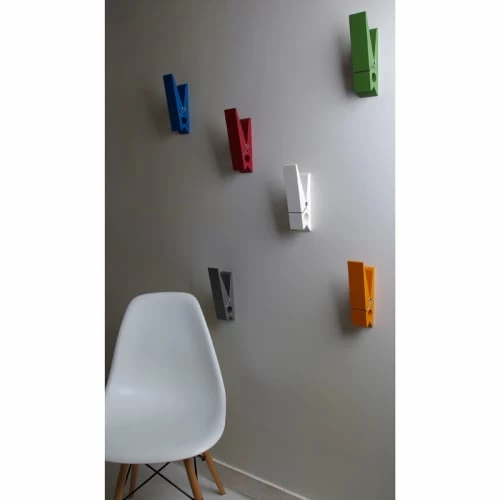 Swabdesign Portemanteaux Et Patères Patère Pince à Linge En Polycarbonate Gris 6 Swabdesign Portemanteaux Et Patères Patère Pince à Linge En Polycarbonate Gris – Image 4