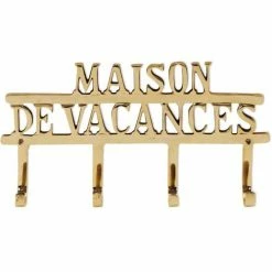 Signes Grimalt Portemanteaux Et Patères Patère Rétro Métallique 4 Branches