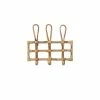 Casatera Portemanteaux Et Patères Patère Vintage 3 Crochets En Rotin Bois Clair -Meubles d'appoint Soldes patere vintage 3 crochets en rotin bois clair