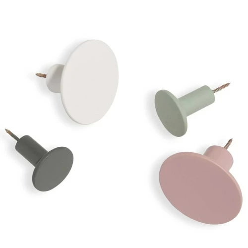 Maisons Du Monde Portemanteaux Et Patères Patères Colorées (x4) 4 Maisons Du Monde Portemanteaux Et Patères Patères Colorées (x4) – Image 2