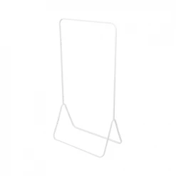 Compactor Valets De Nuits Et Portants Portant à Vêtements En Acier Blanc H150,5cm